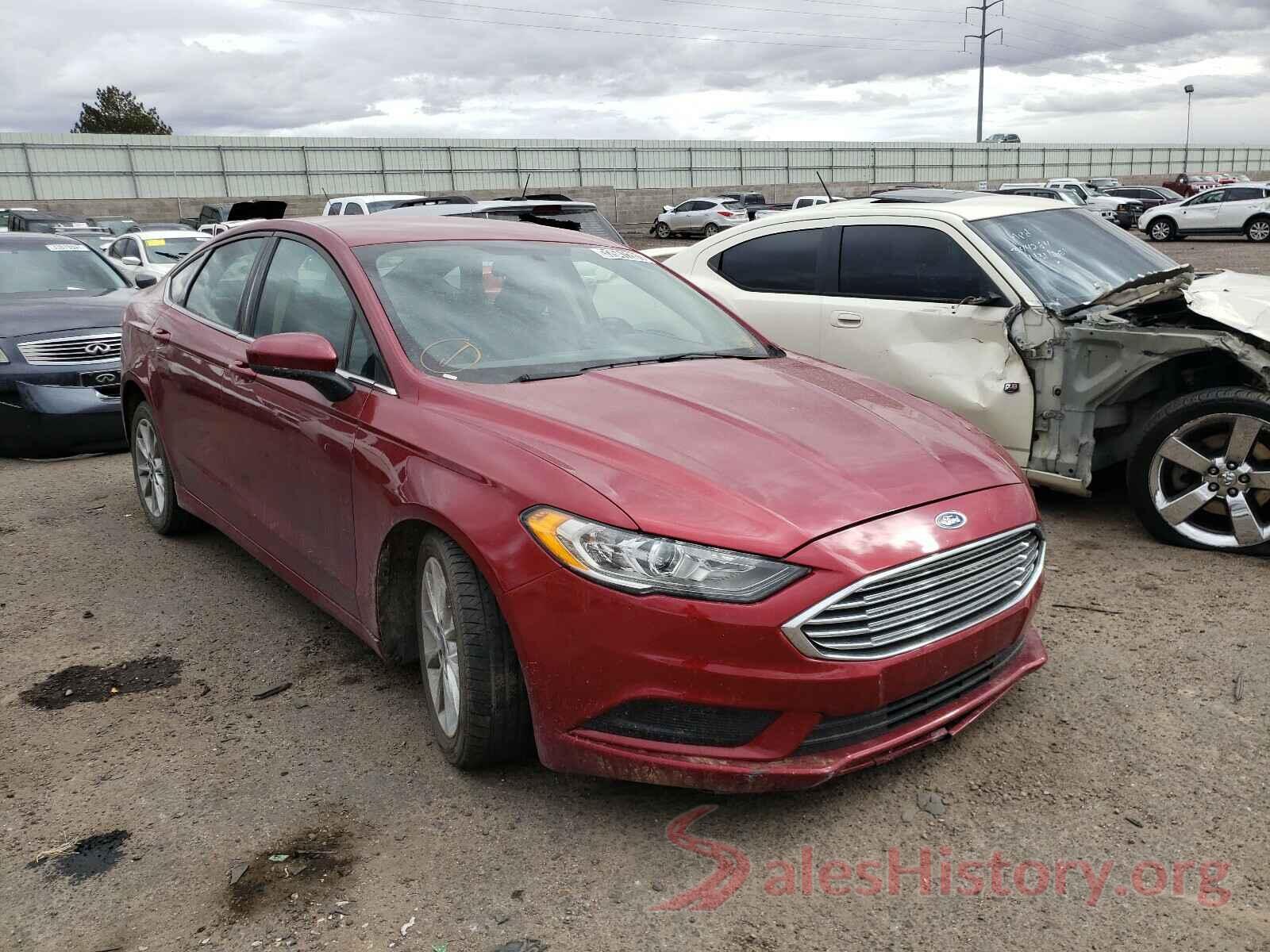 3FA6P0LU9HR354850 2017 FORD FUSION