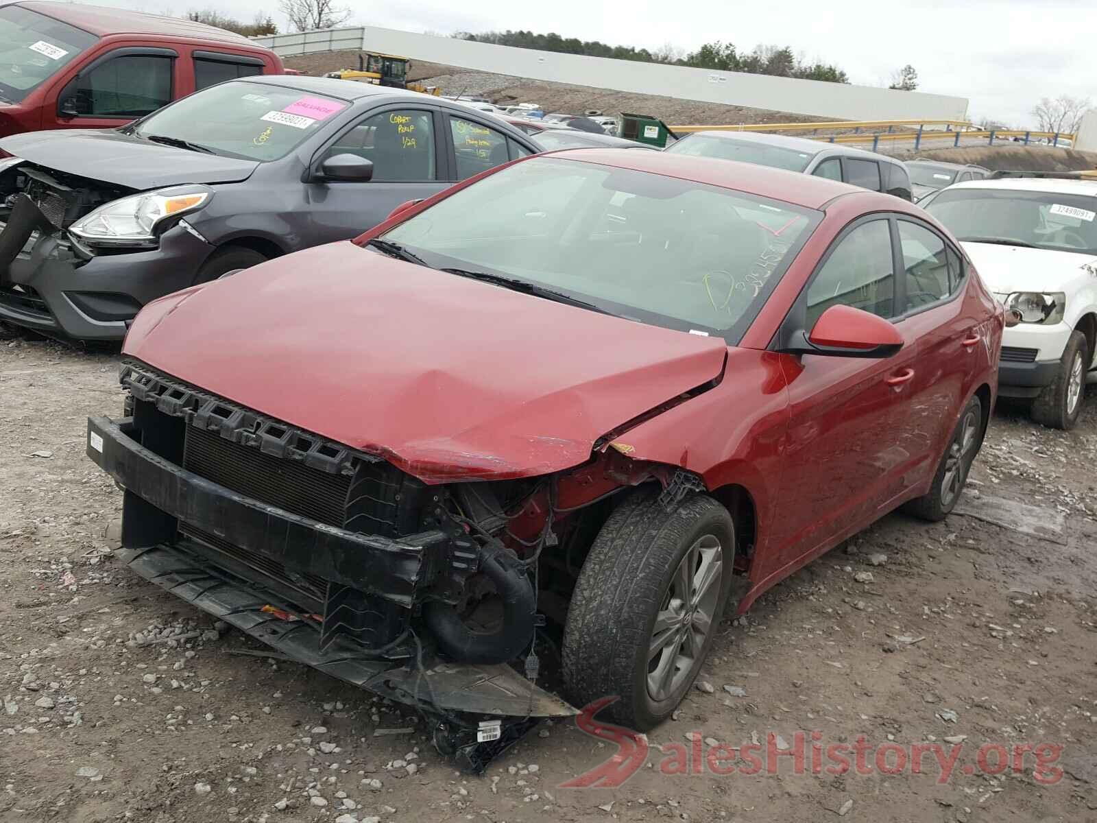 5NPD84LF2JH233500 2018 HYUNDAI ELANTRA