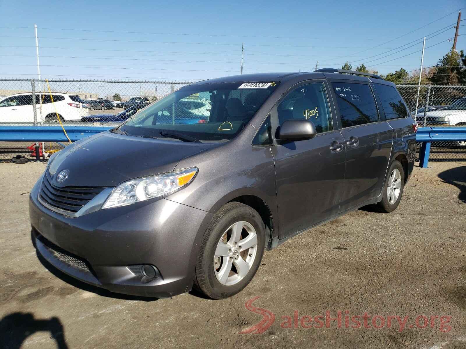 5TDKK3DC6GS734786 2016 TOYOTA SIENNA