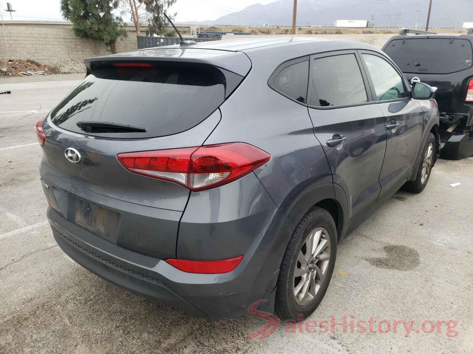 KM8J23A45HU570030 2017 HYUNDAI TUCSON