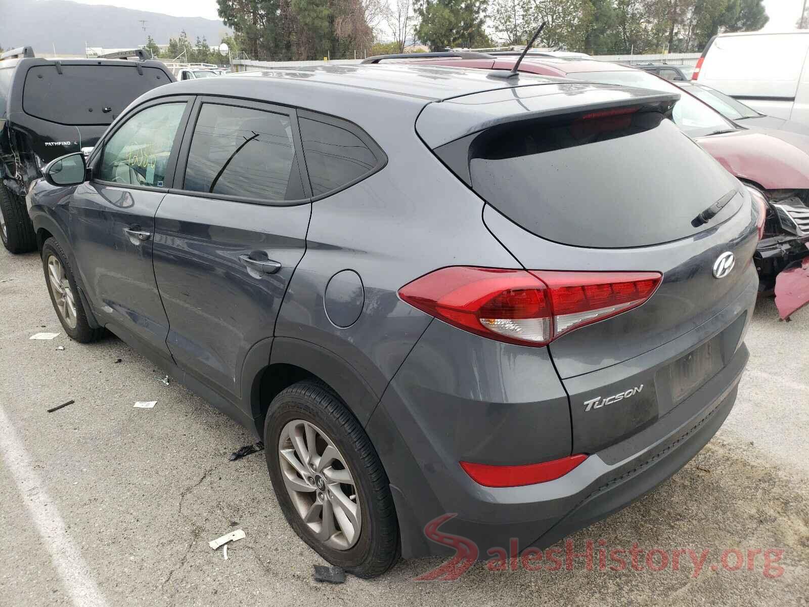 KM8J23A45HU570030 2017 HYUNDAI TUCSON