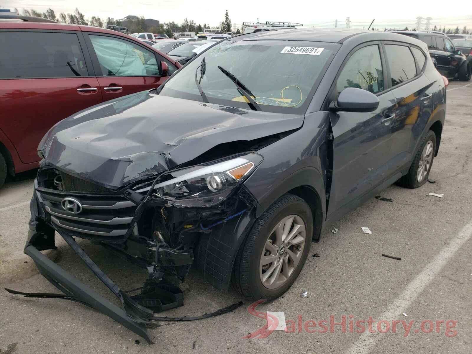 KM8J23A45HU570030 2017 HYUNDAI TUCSON