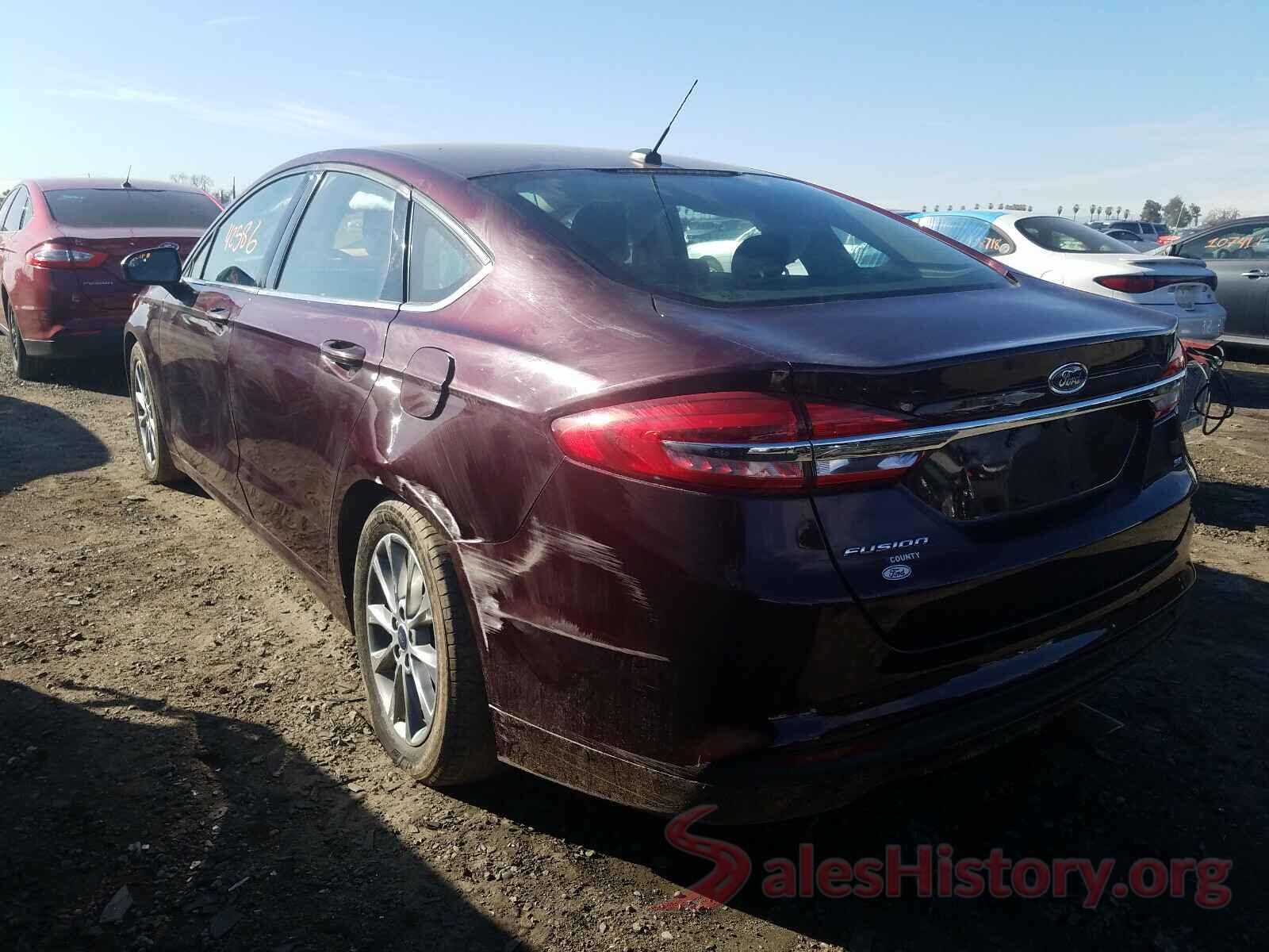 3FA6P0H72HR373677 2017 FORD FUSION