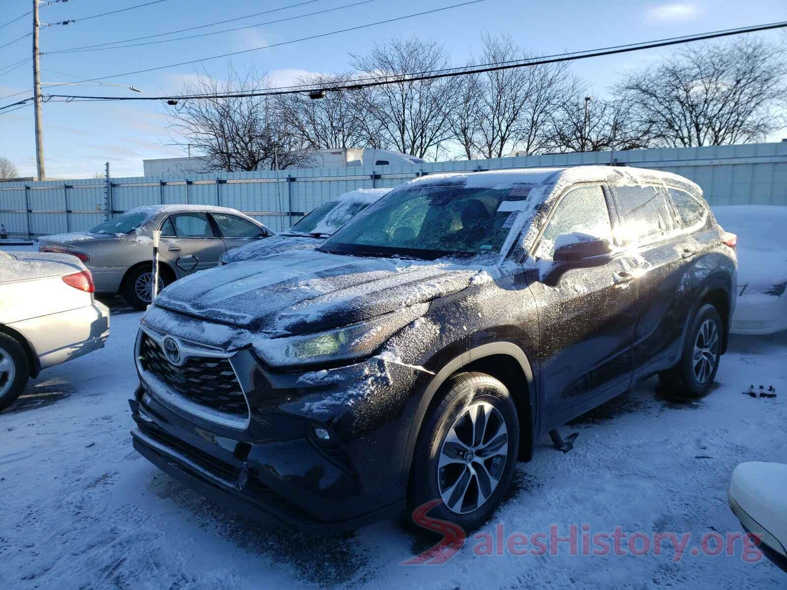 5TDGZRBH4MS064654 2021 TOYOTA HIGHLANDER