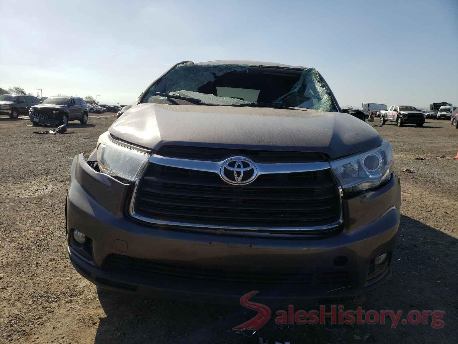 5TDZKRFH0GS165363 2016 TOYOTA HIGHLANDER