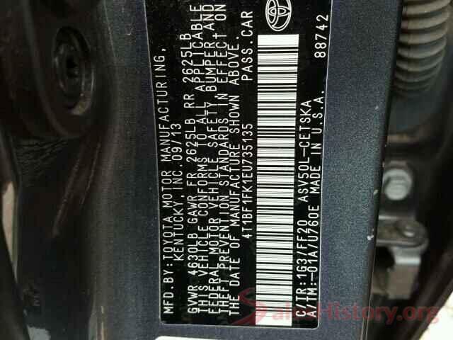 4T1BF1FK1EU735135 2014 TOYOTA CAMRY