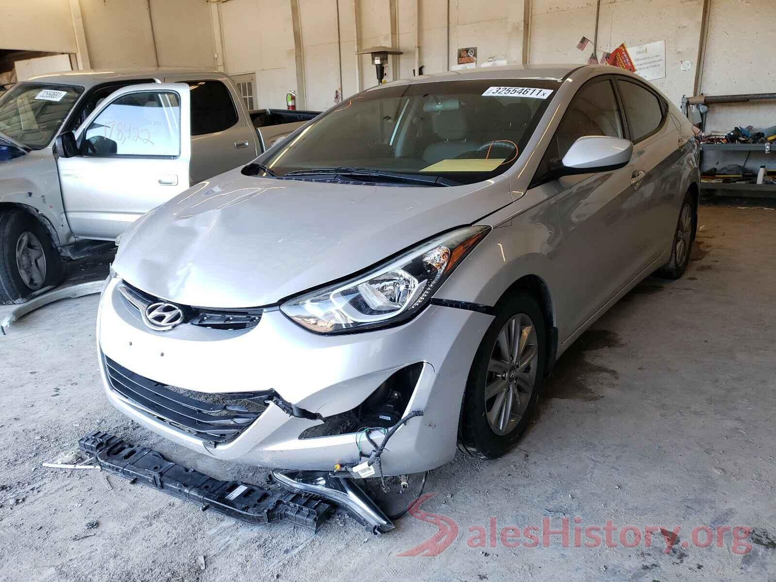 5NPDH4AE6GH702901 2016 HYUNDAI ELANTRA