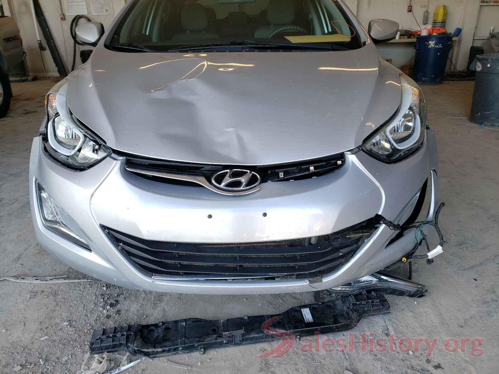 5NPDH4AE6GH702901 2016 HYUNDAI ELANTRA