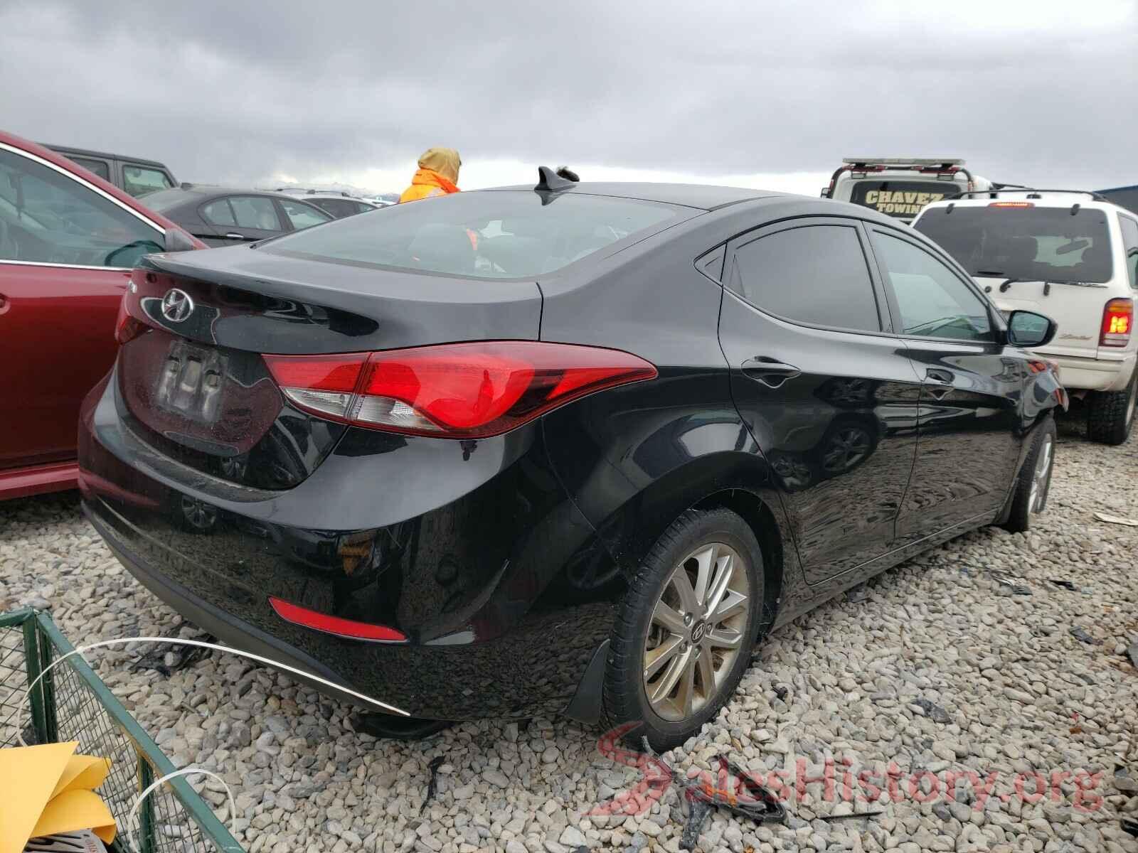 5NPDH4AE3GH658324 2016 HYUNDAI ELANTRA