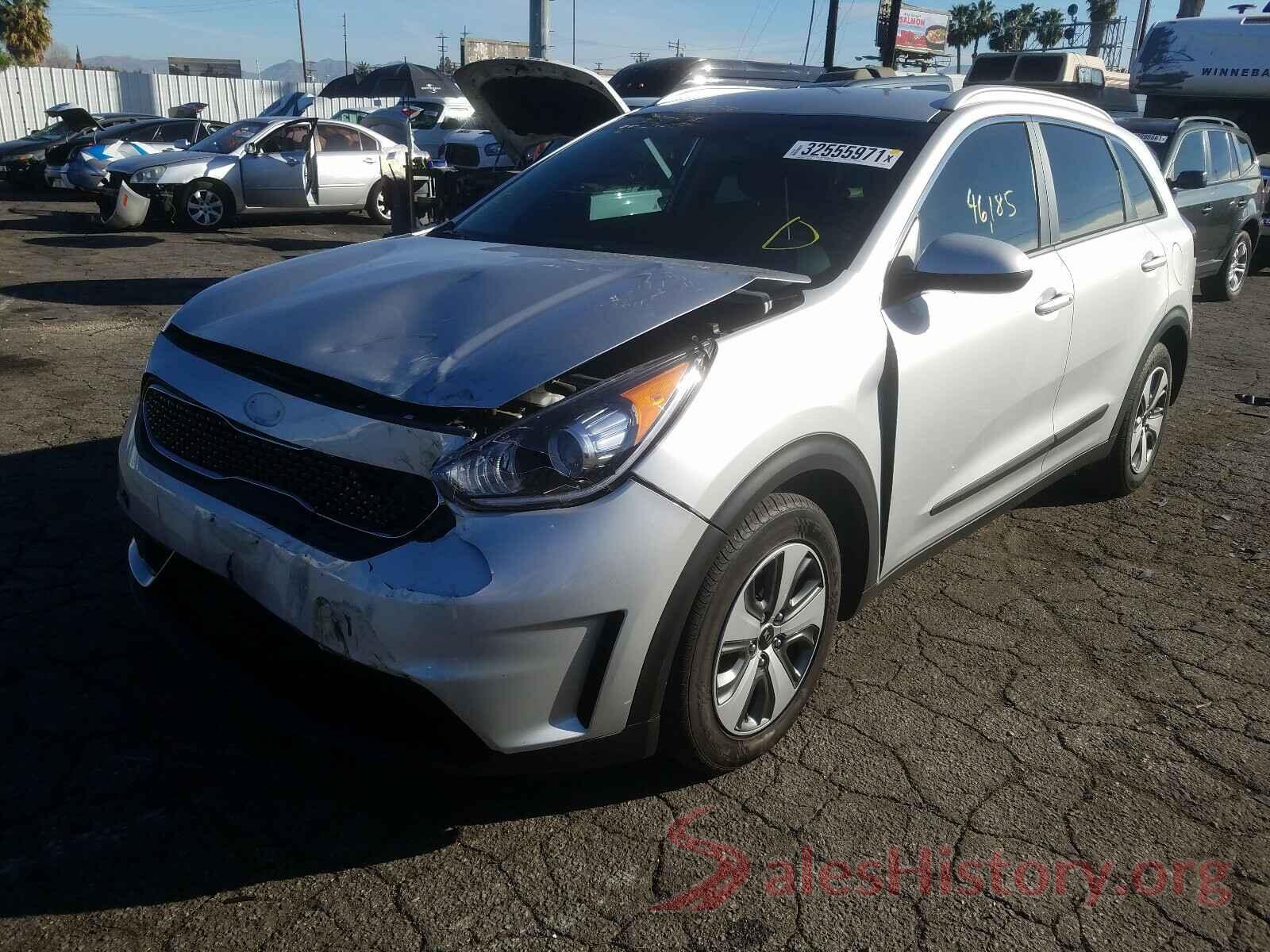 KNDCB3LCXK5336744 2019 KIA NIRO