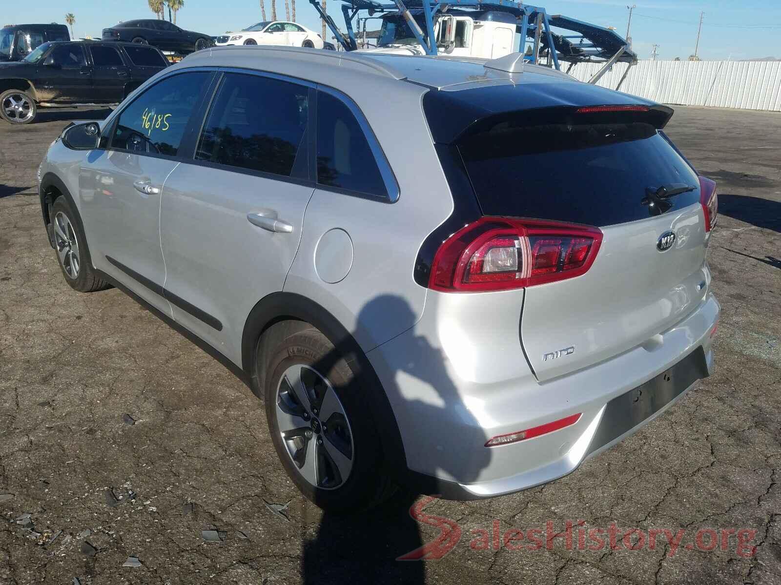 KNDCB3LCXK5336744 2019 KIA NIRO