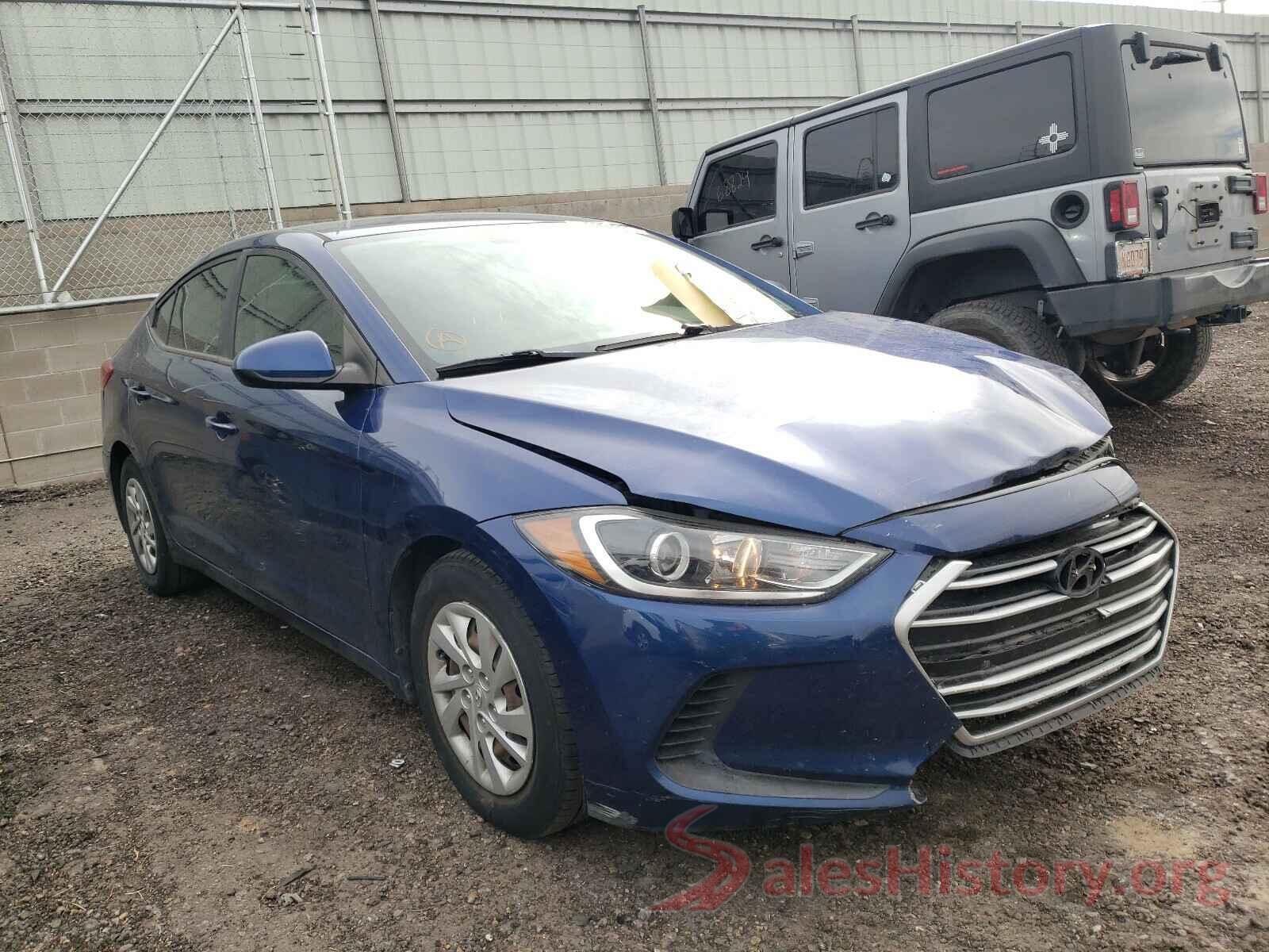 5NPD74LF6HH065406 2017 HYUNDAI ELANTRA