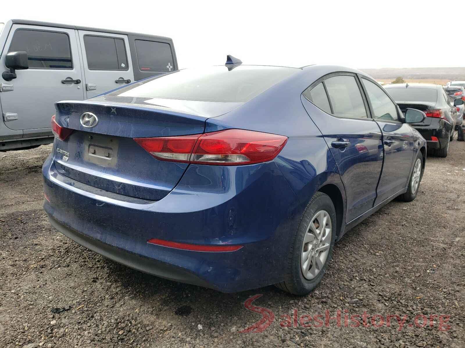 5NPD74LF6HH065406 2017 HYUNDAI ELANTRA