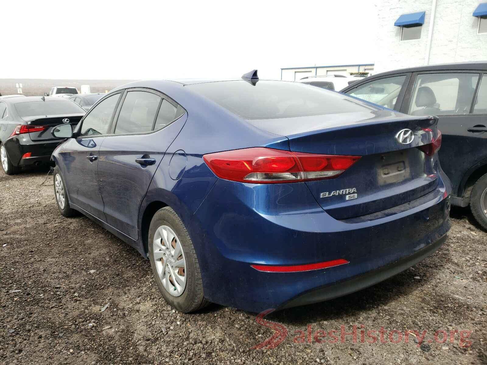 5NPD74LF6HH065406 2017 HYUNDAI ELANTRA