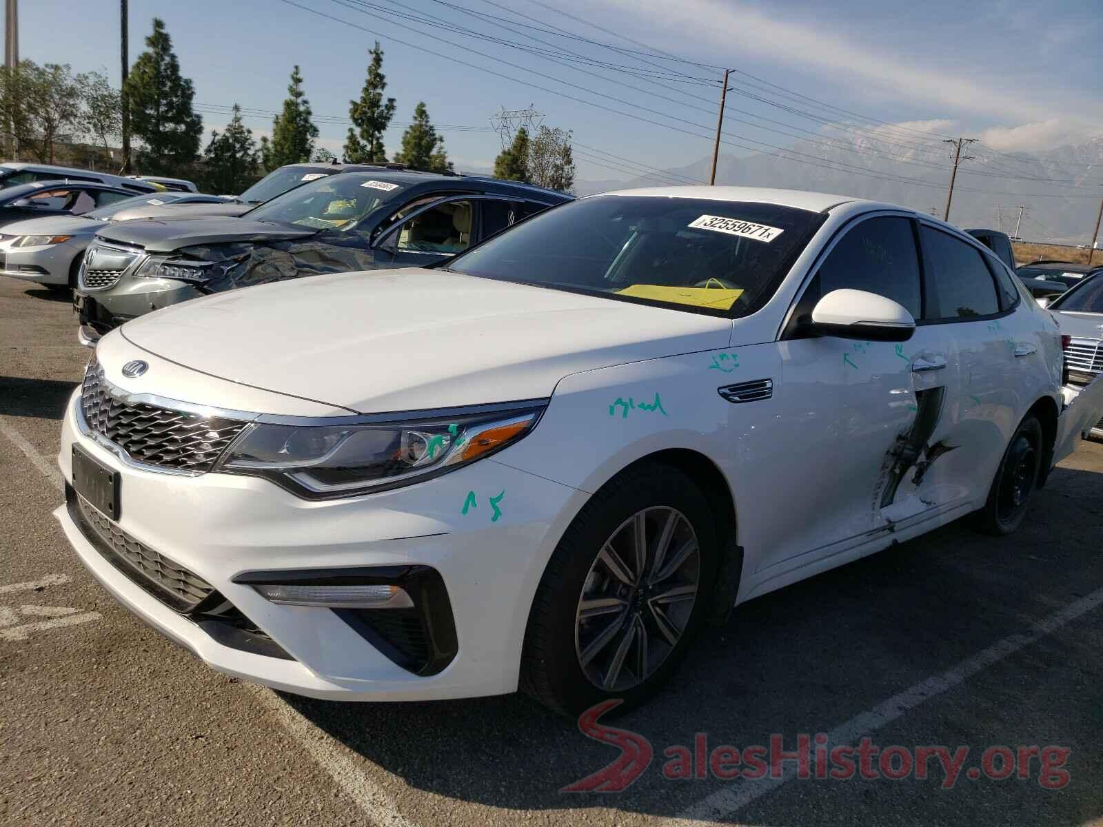 5XXGT4L32KG354350 2019 KIA OPTIMA