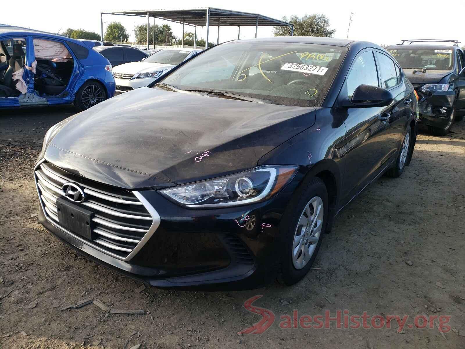 5NPD74LF6JH320819 2018 HYUNDAI ELANTRA