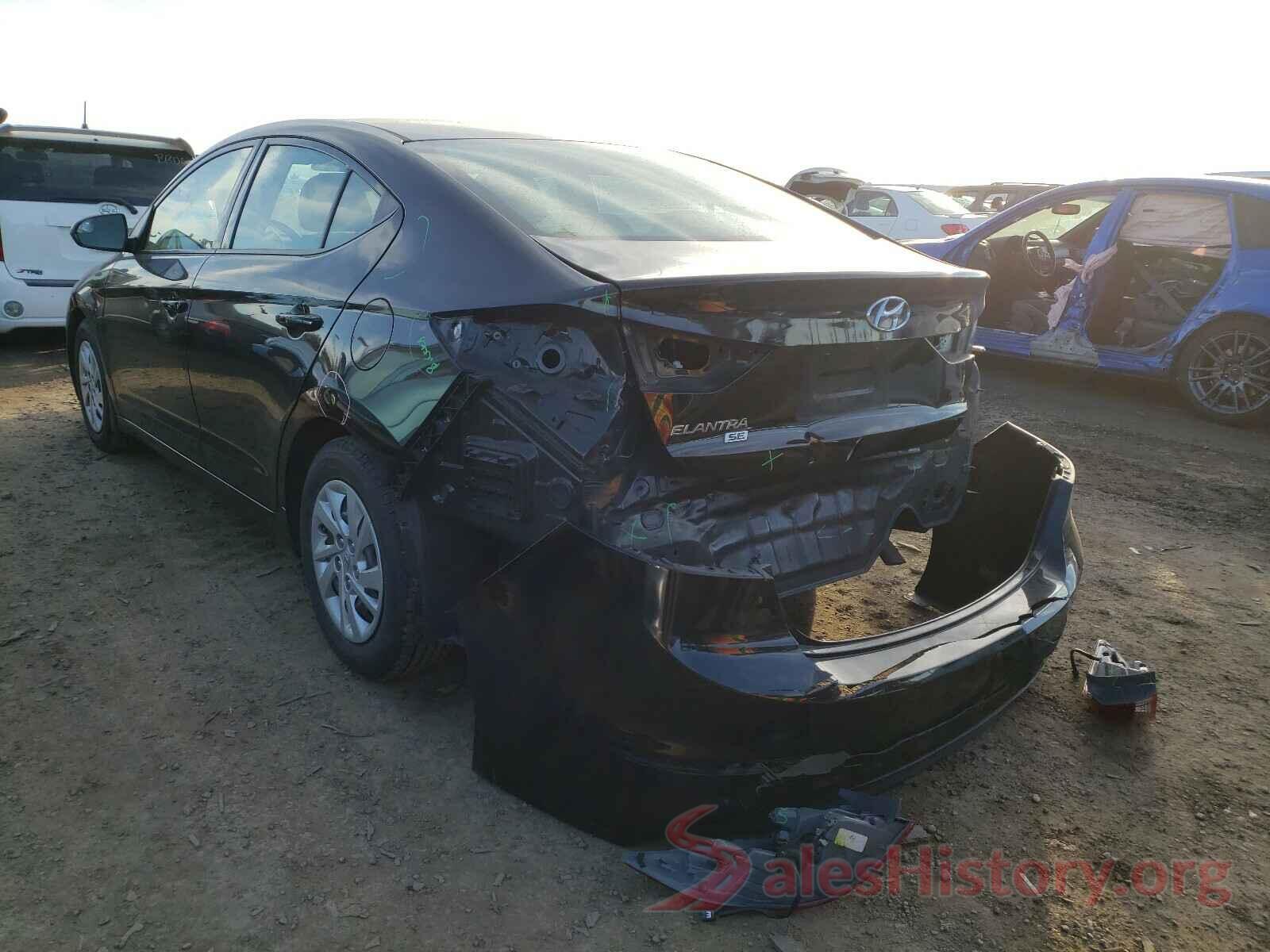 5NPD74LF6JH320819 2018 HYUNDAI ELANTRA