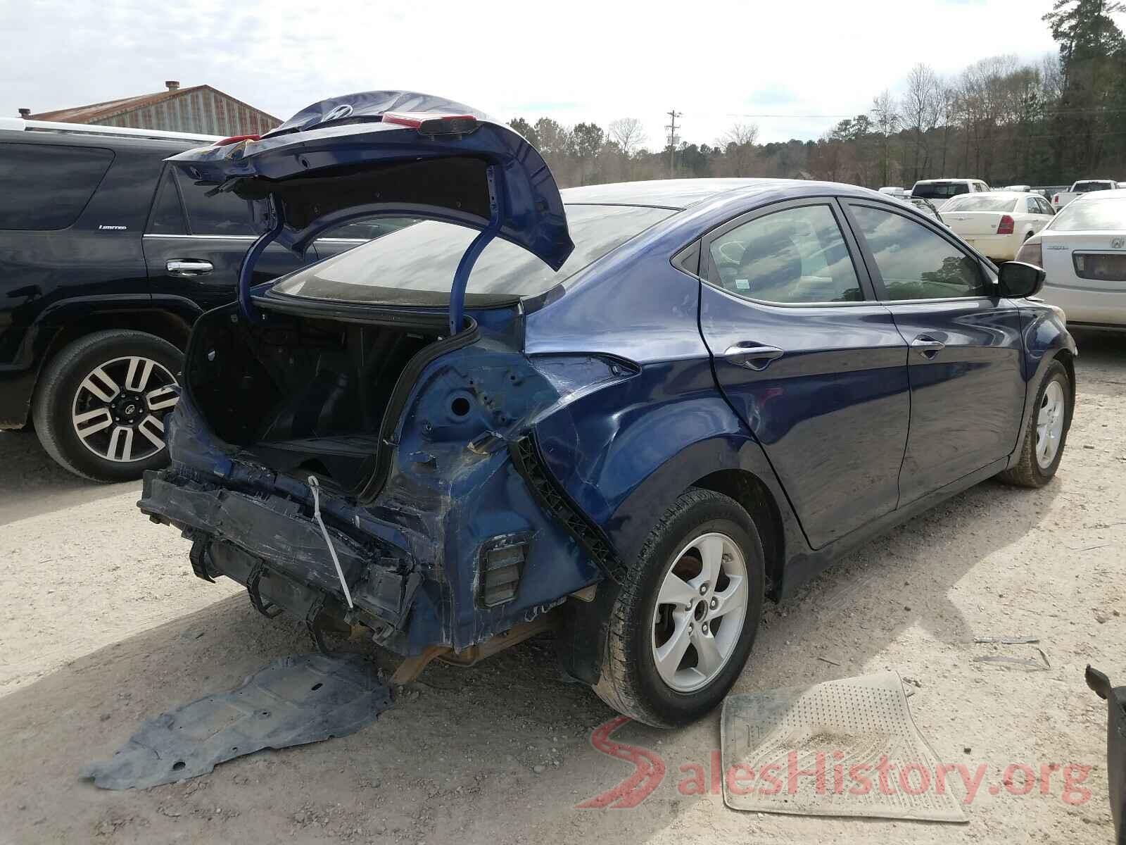 5NPDH4AE0GH740754 2016 HYUNDAI ELANTRA