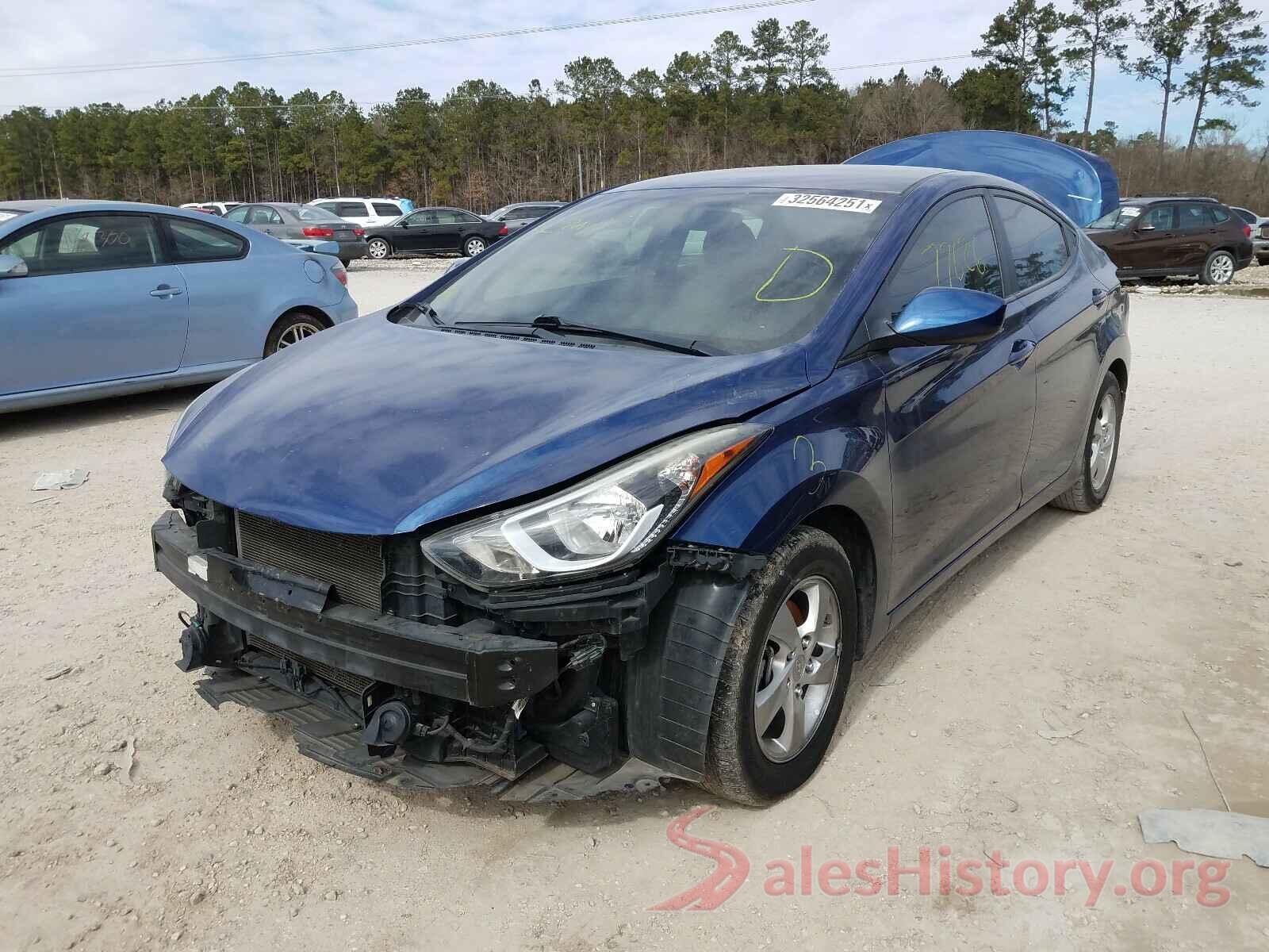 5NPDH4AE0GH740754 2016 HYUNDAI ELANTRA