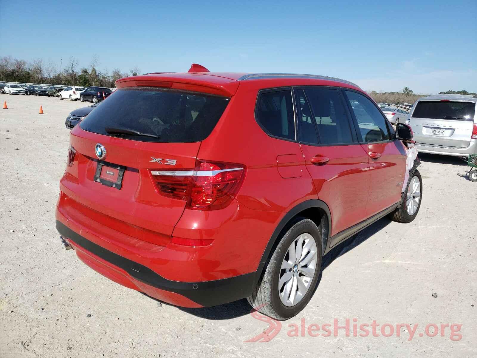 5UXWZ7C39H0V87954 2017 BMW X3