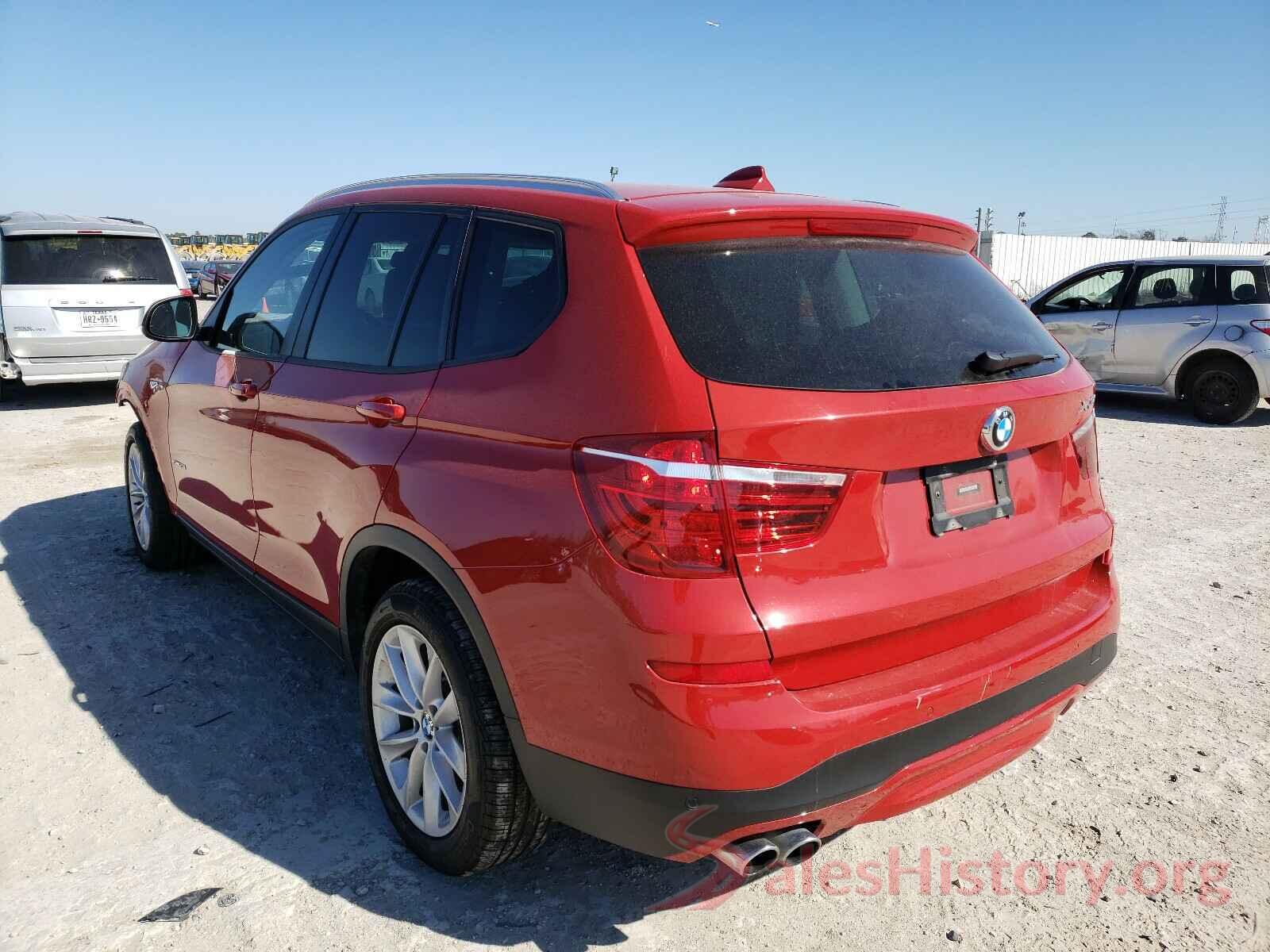 5UXWZ7C39H0V87954 2017 BMW X3