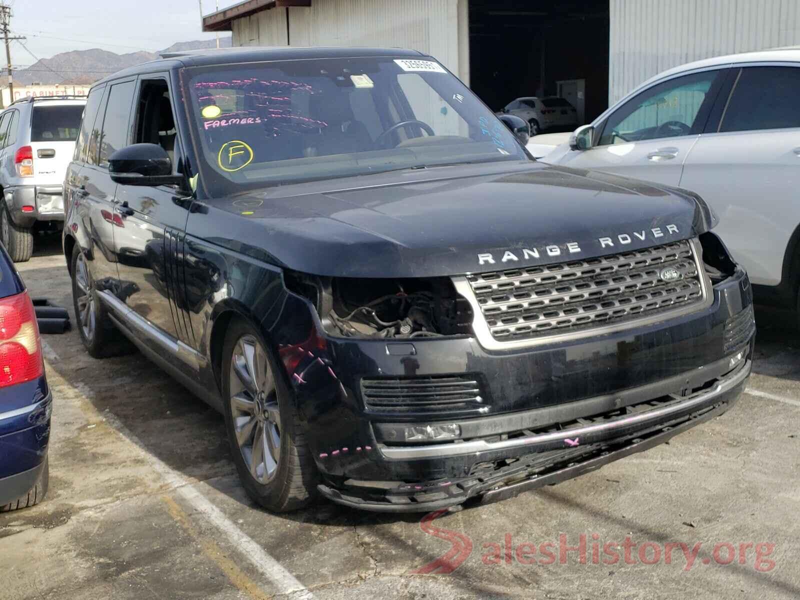 SALGR2FK1HA363883 2017 LAND ROVER RANGEROVER