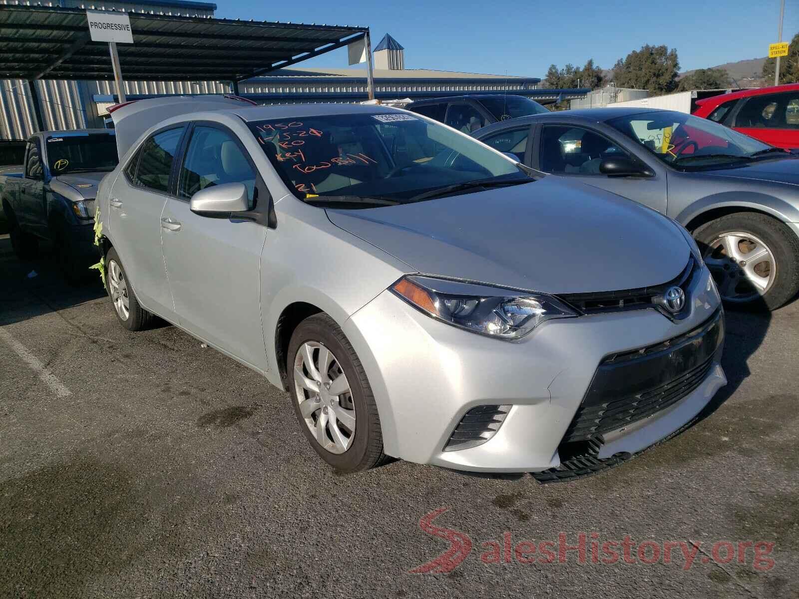 2T1BURHE2GC593927 2016 TOYOTA COROLLA