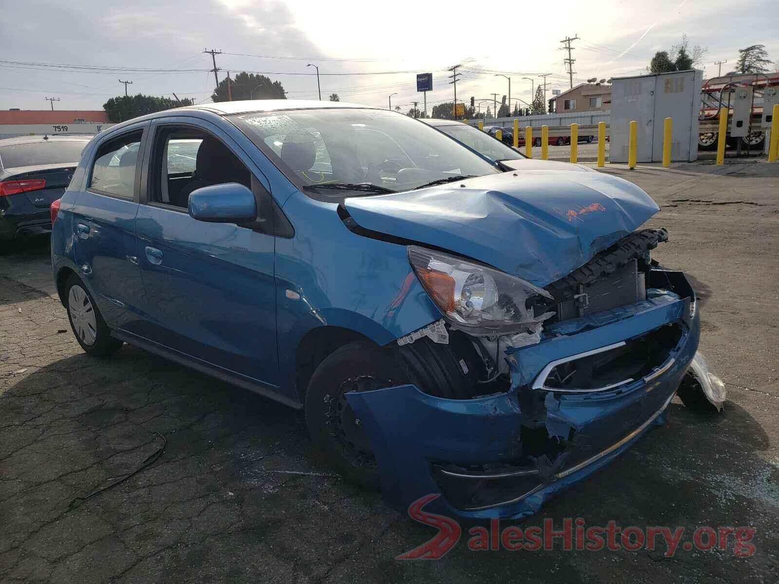 ML32A3HJ4KH009649 2019 MITSUBISHI MIRAGE