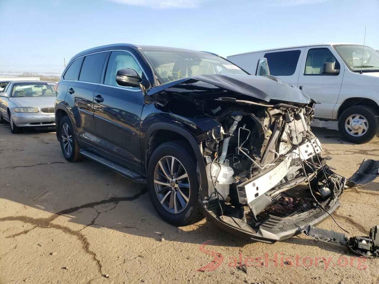 5TDJZRFH0JS550471 2018 TOYOTA HIGHLANDER