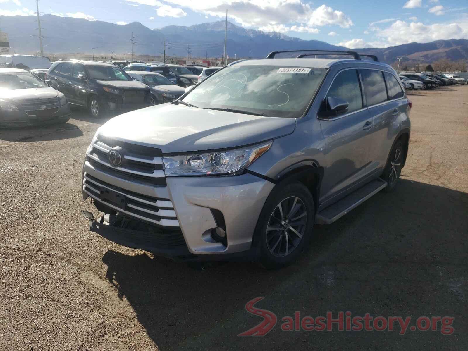 5TDJZRFH0HS522213 2017 TOYOTA HIGHLANDER