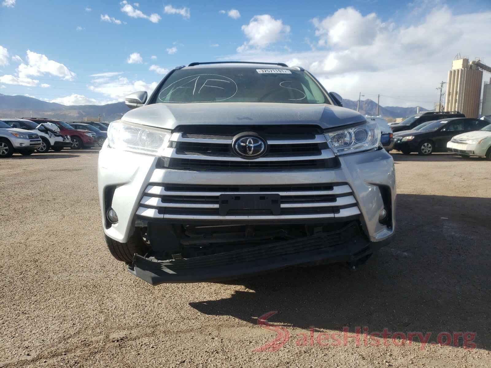 5TDJZRFH0HS522213 2017 TOYOTA HIGHLANDER