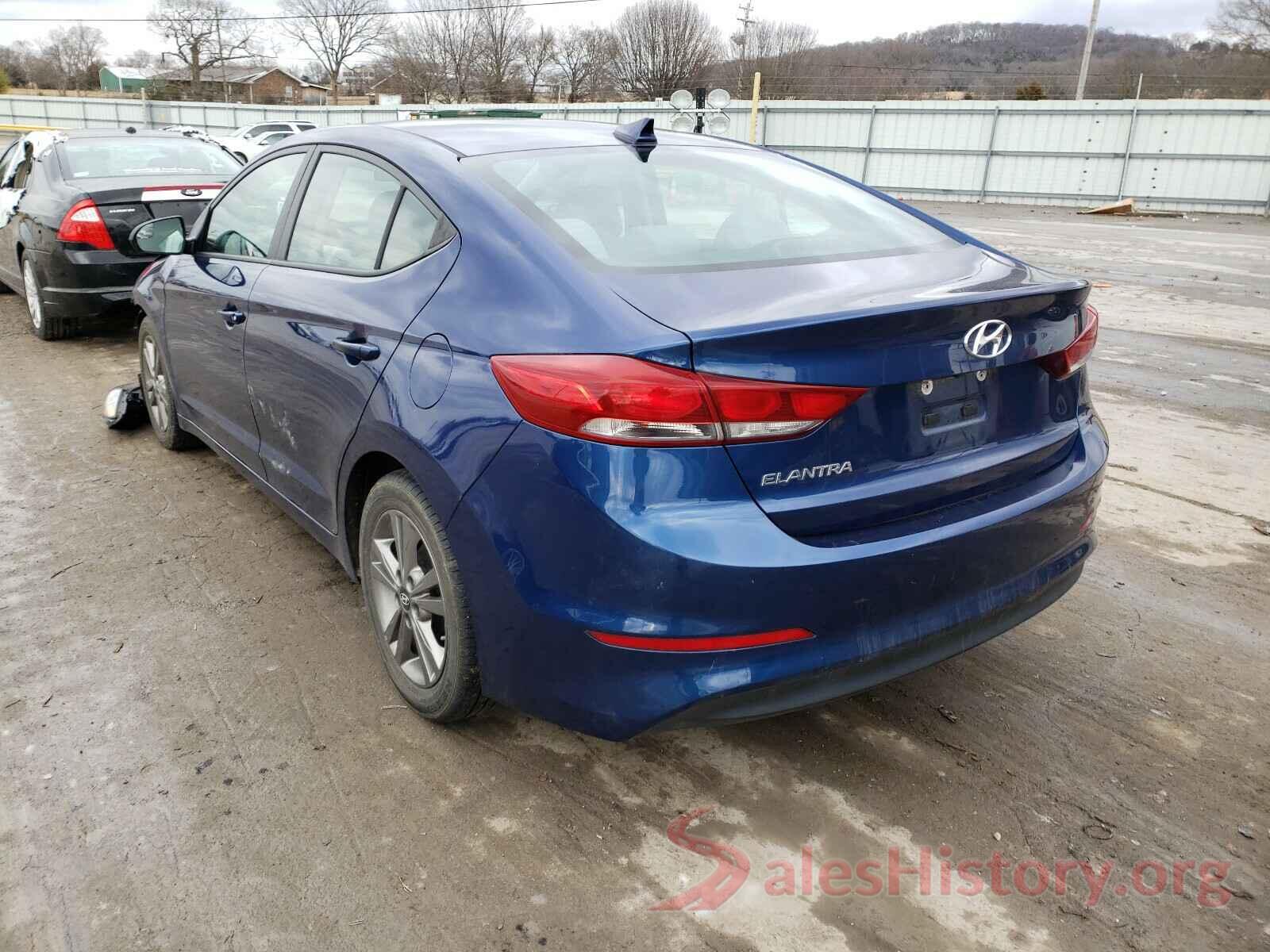 5NPD84LF6HH086642 2017 HYUNDAI ELANTRA