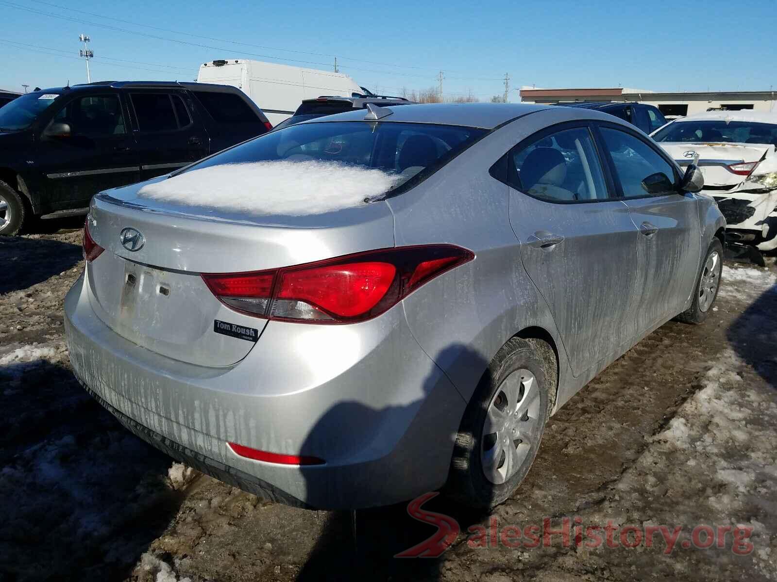 5NPDH4AE5GH740443 2016 HYUNDAI ELANTRA