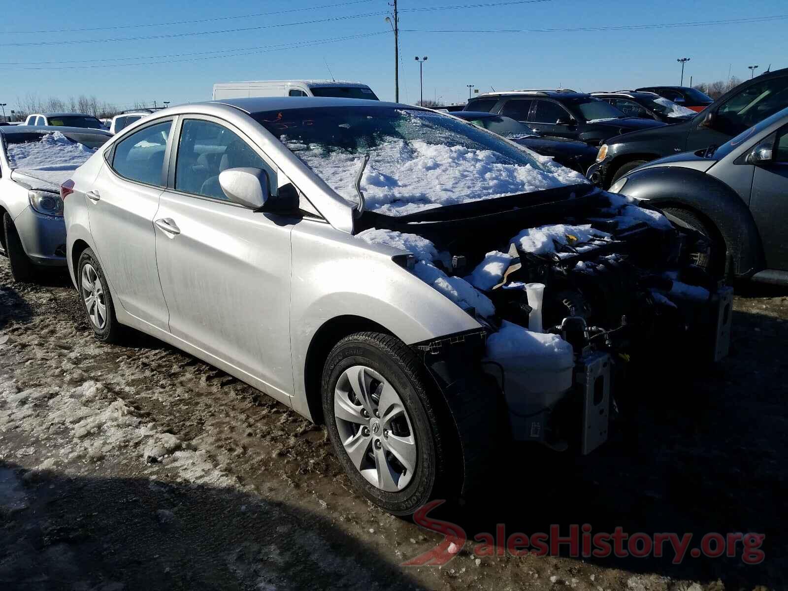 5NPDH4AE5GH740443 2016 HYUNDAI ELANTRA