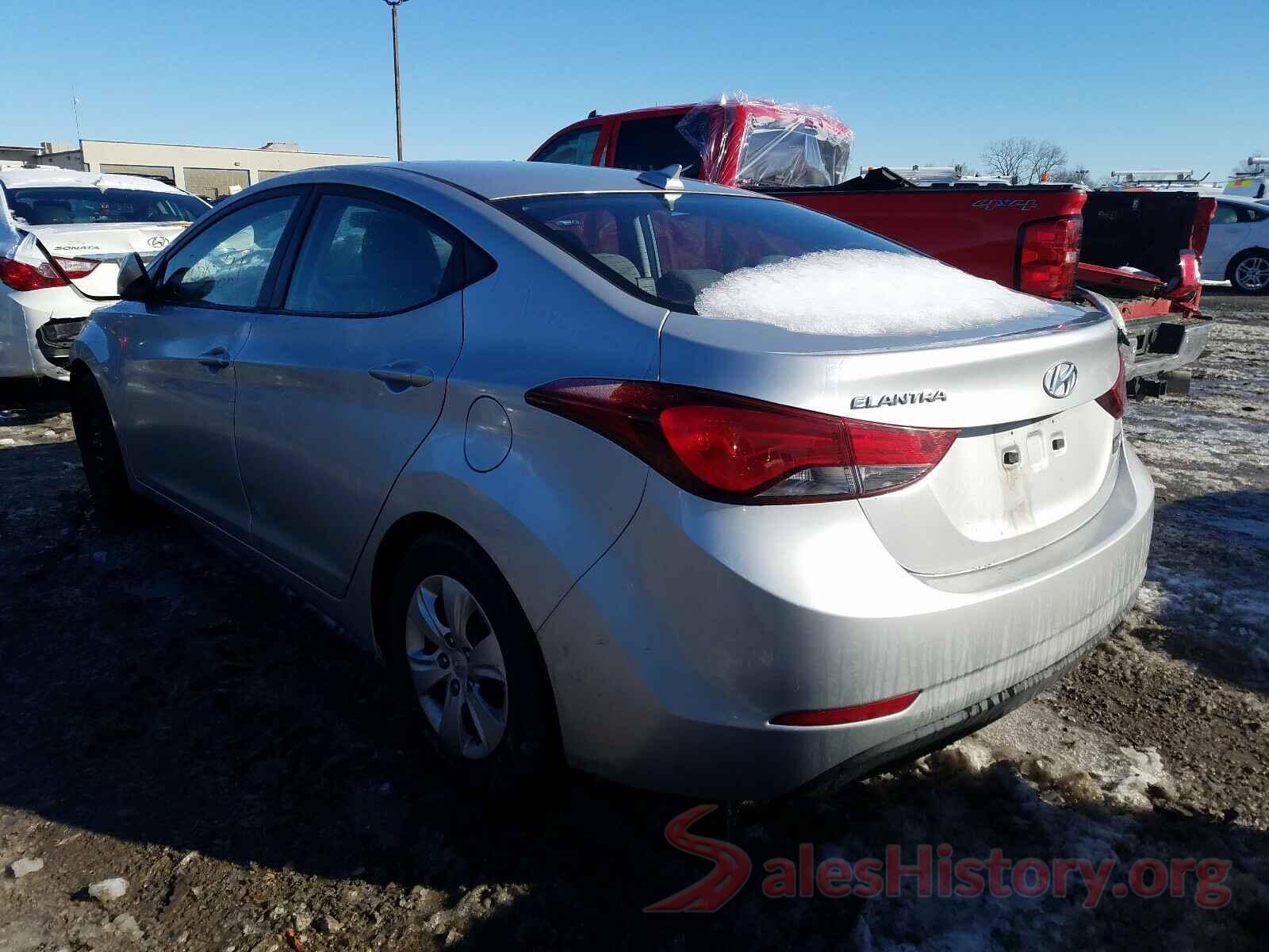 5NPDH4AE5GH740443 2016 HYUNDAI ELANTRA