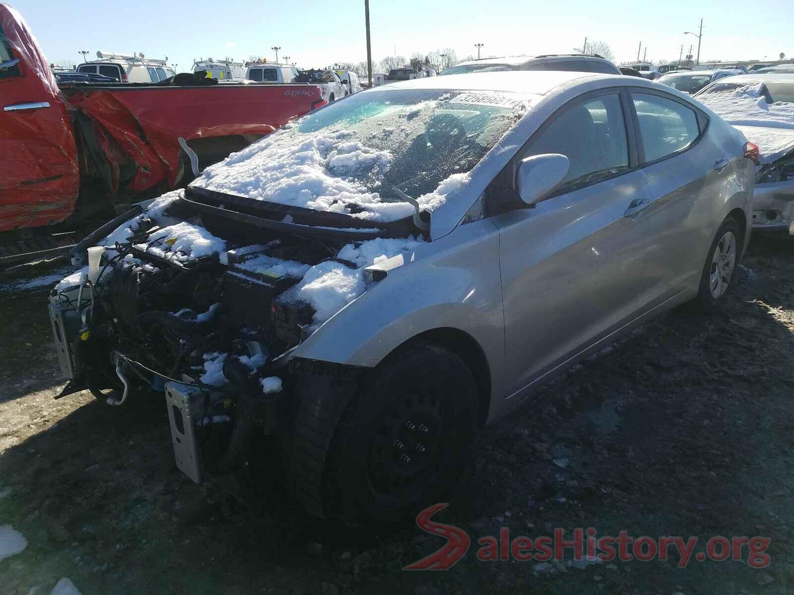 5NPDH4AE5GH740443 2016 HYUNDAI ELANTRA