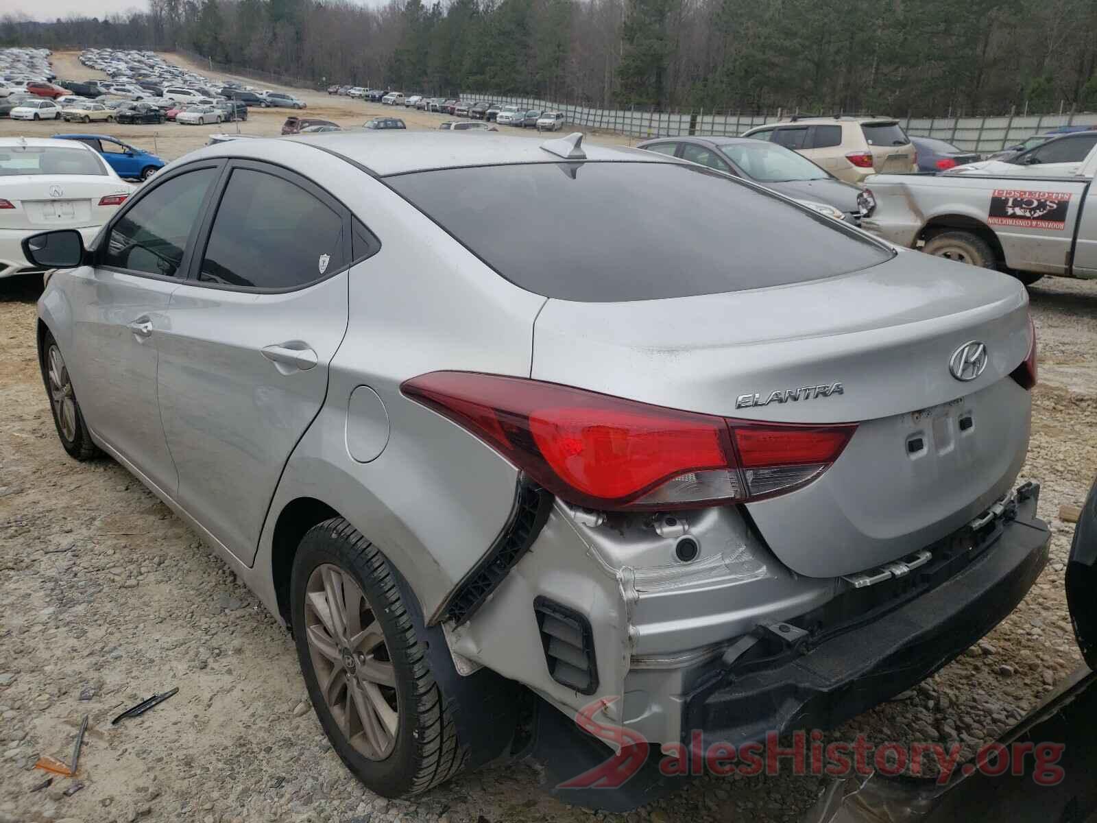 5NPDH4AE7GH662134 2016 HYUNDAI ELANTRA