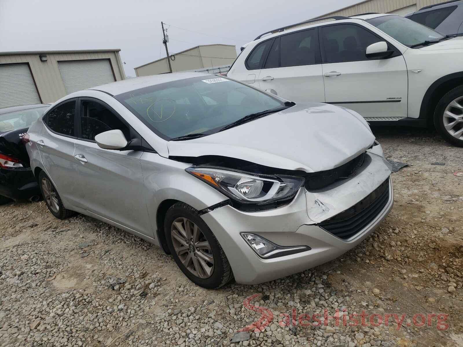 5NPDH4AE7GH662134 2016 HYUNDAI ELANTRA