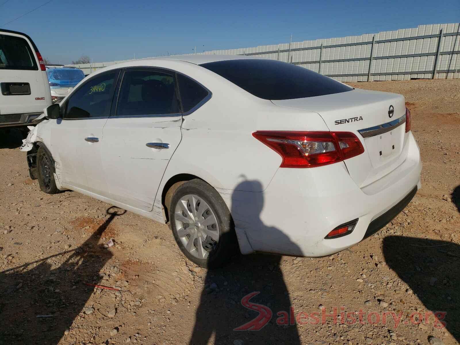 3N1AB7AP5KY202816 2019 NISSAN SENTRA