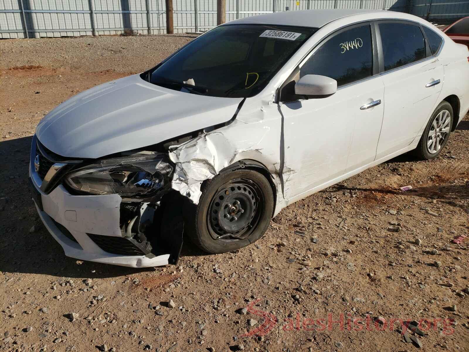 3N1AB7AP5KY202816 2019 NISSAN SENTRA