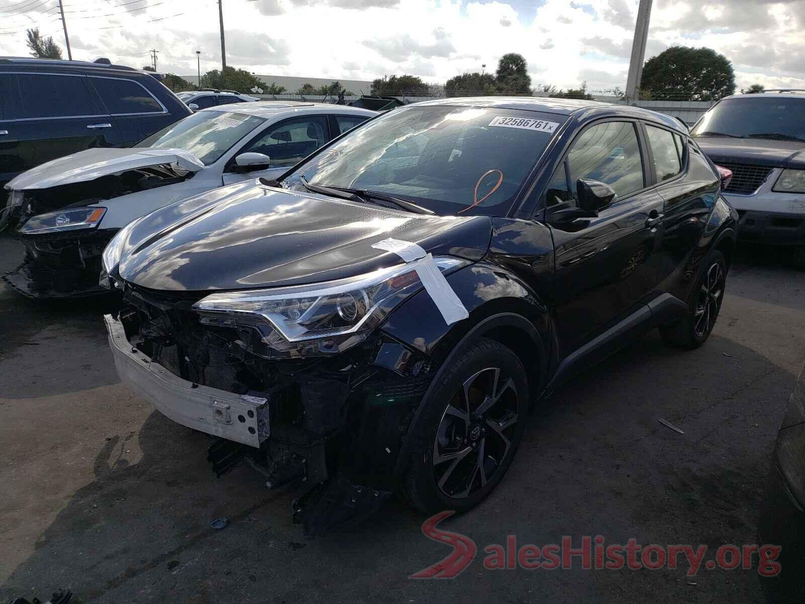 JTNKHMBX7J1002712 2018 TOYOTA C-HR