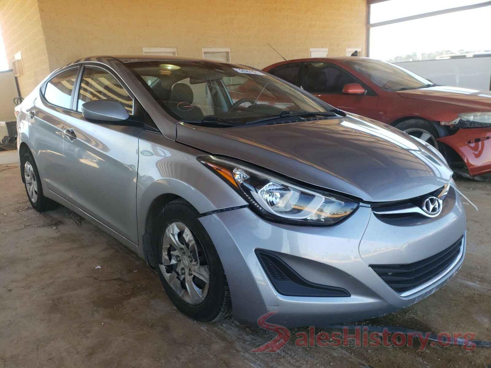 5NPDH4AE9GH744611 2016 HYUNDAI ELANTRA