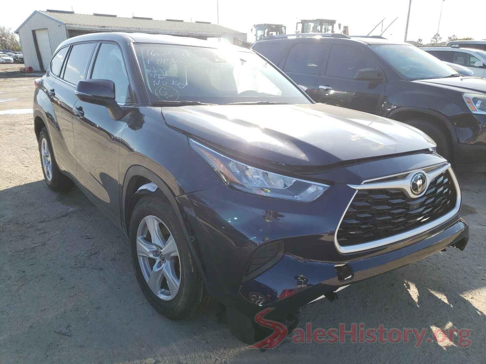 5TDCZRAH1LS508894 2020 TOYOTA HIGHLANDER