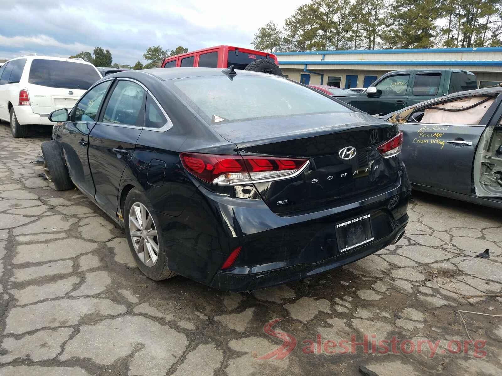 5NPE24AF9KH734491 2019 HYUNDAI SONATA