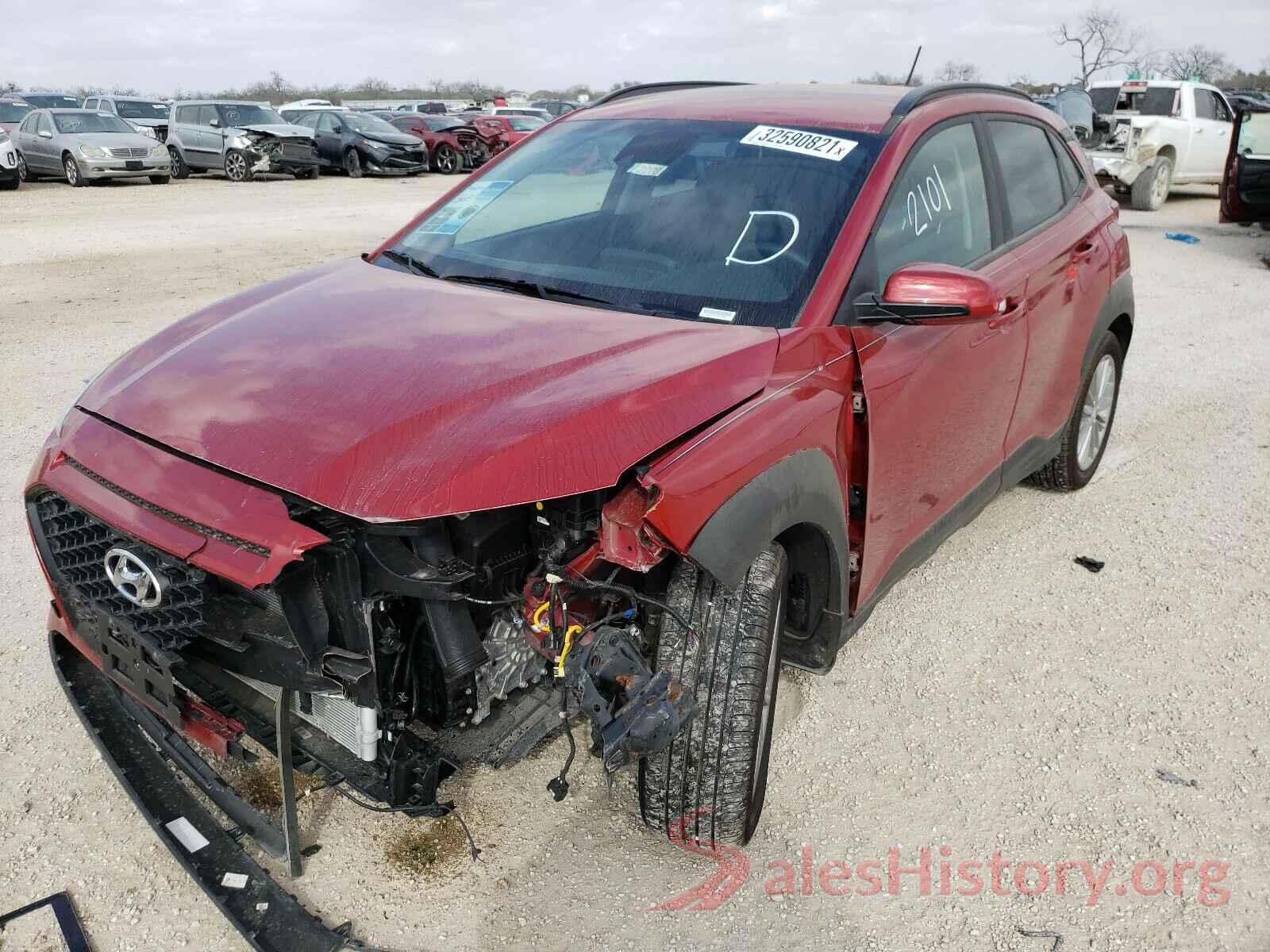 KM8K22AA9MU617820 2021 HYUNDAI KONA