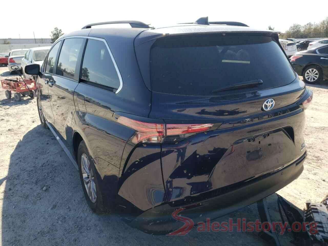 5TDYRKEC8MS001343 2021 TOYOTA SIENNA