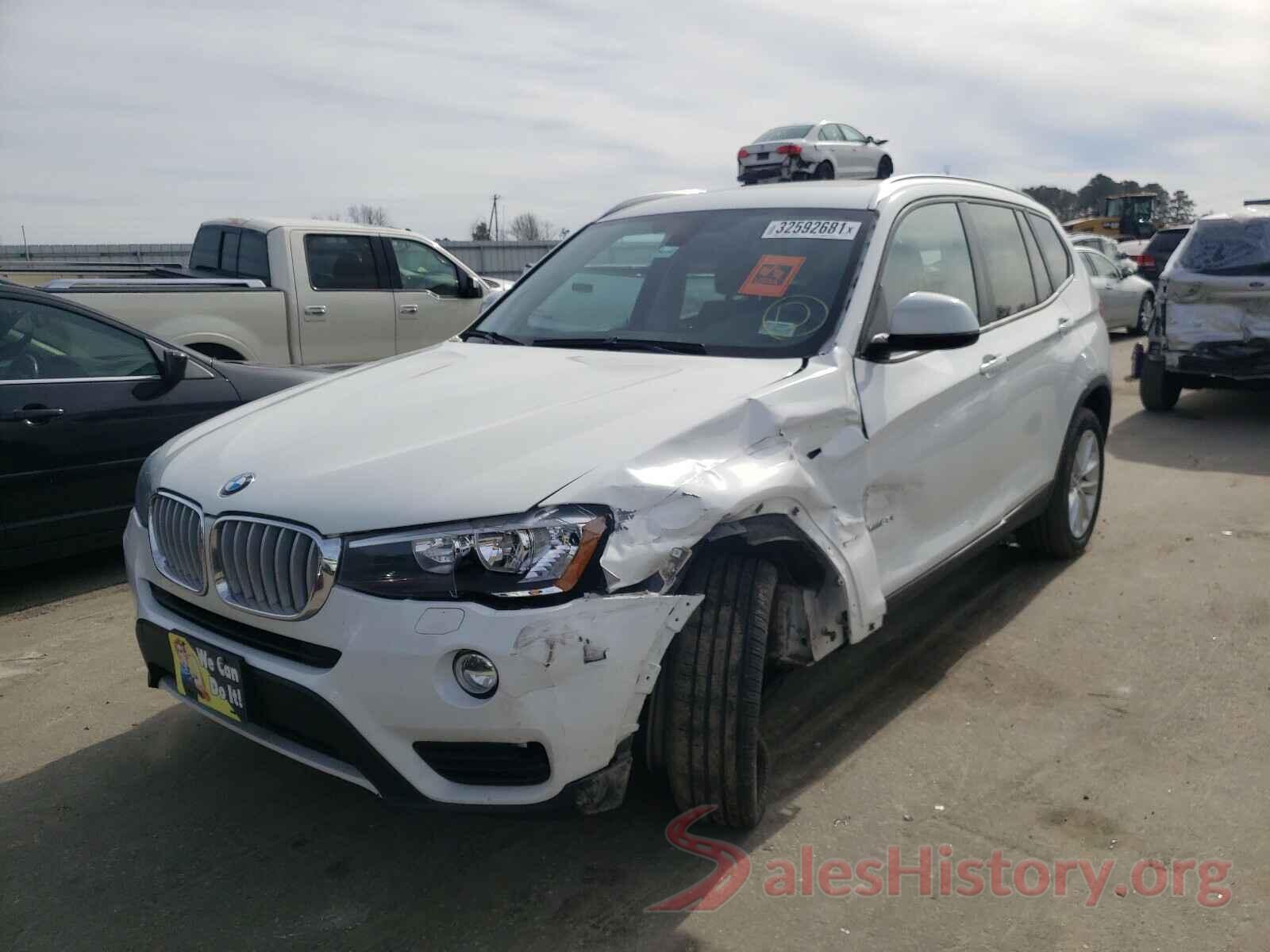 5UXWX9C52H0T00621 2017 BMW X3