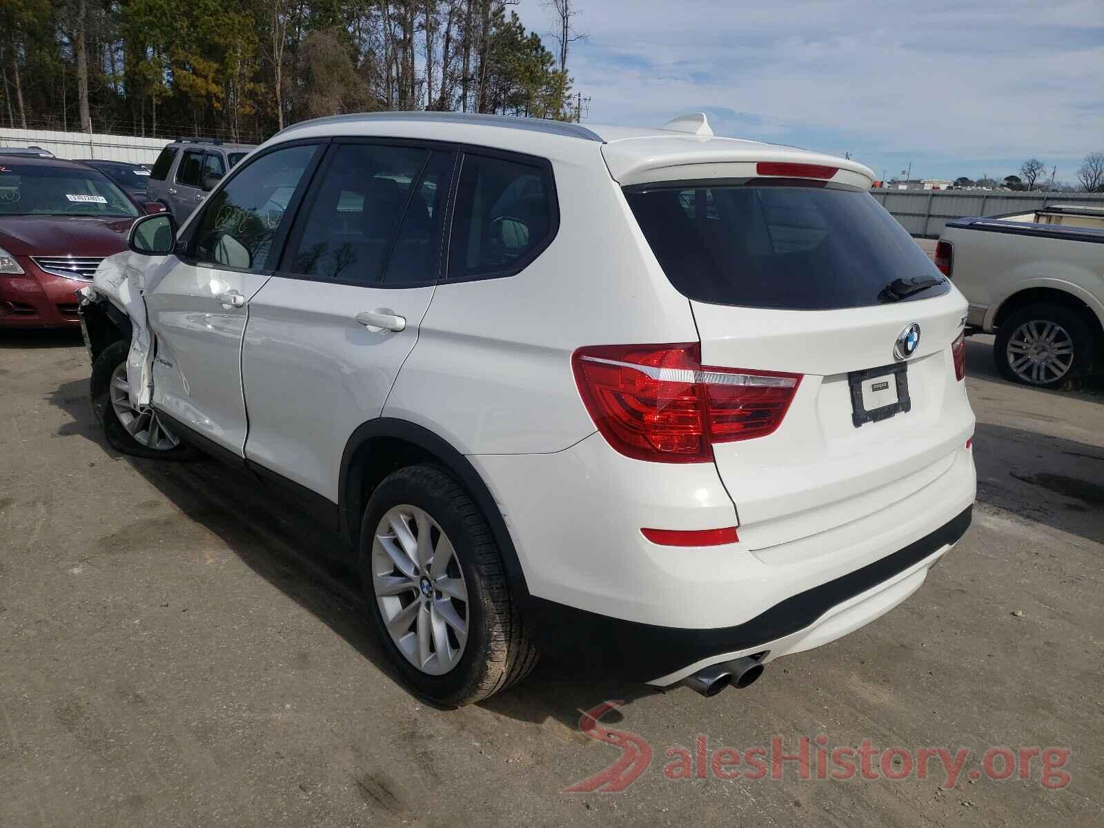 5UXWX9C52H0T00621 2017 BMW X3