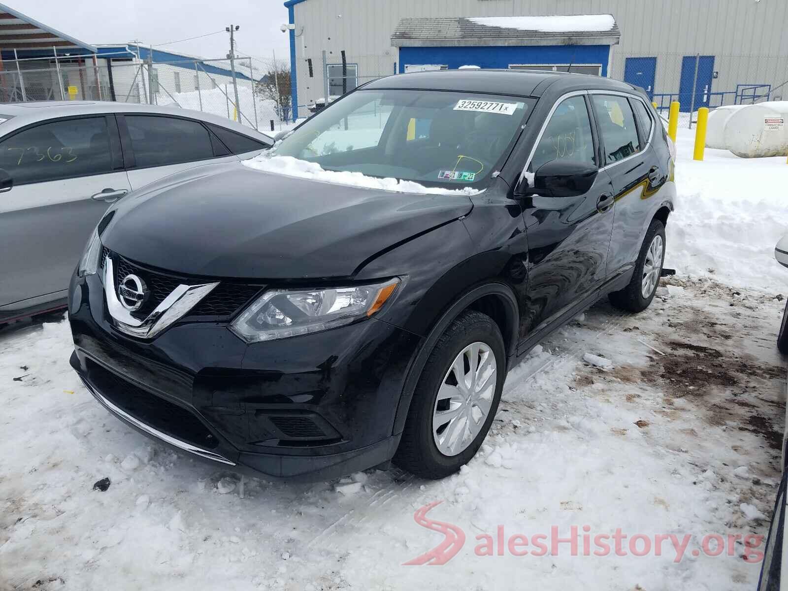 KNMAT2MV1GP610651 2016 NISSAN ROGUE