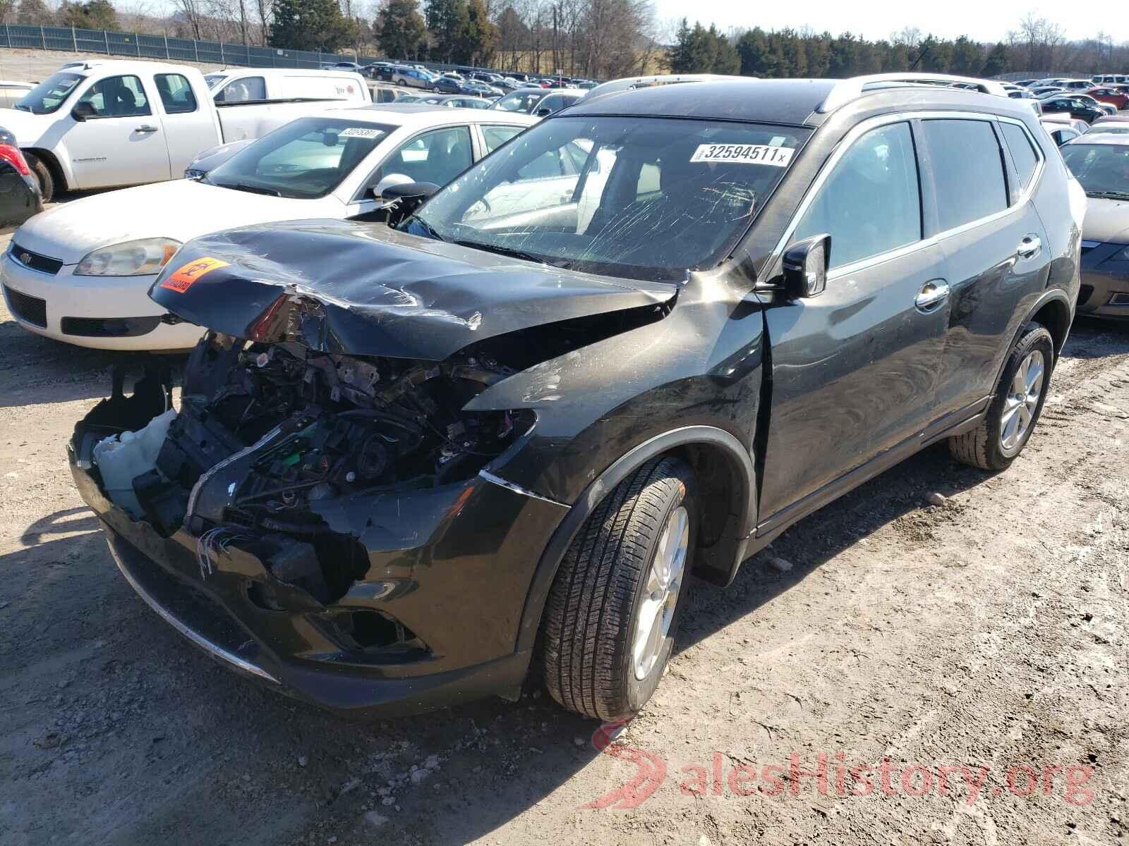 KNMAT2MV5GP645886 2016 NISSAN ROGUE